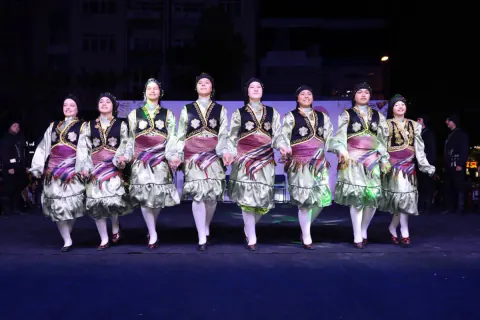 Giresun Halk Oyunları Topluluğu Polatlı'da Karadeniz Rüzgârını Estirdi