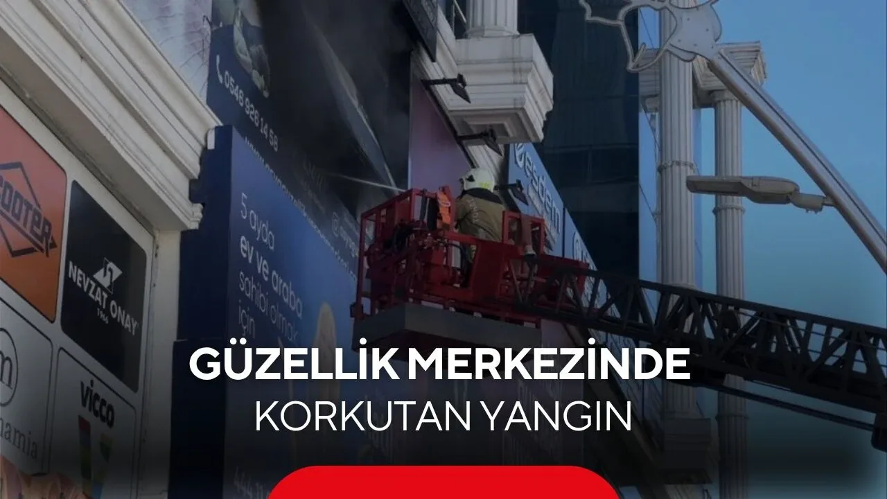 Tokat'ta 12 Katlı İş Merkezi Yangını: Alevler Güzellik Merkezinde Tokat'ta 12 Katlı İş Merkezi Yangını: Alevler Güzellik Merkezinde