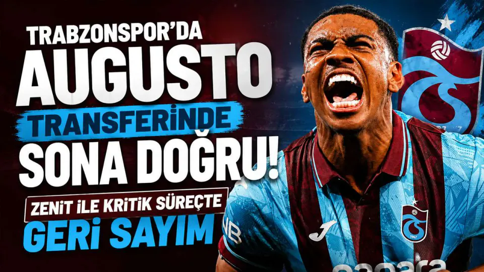 Trabzonspor'da Felipe Augusto Transferinde Kritik Gelişme: Zenit ile Anlaşma Sağlandı görseli