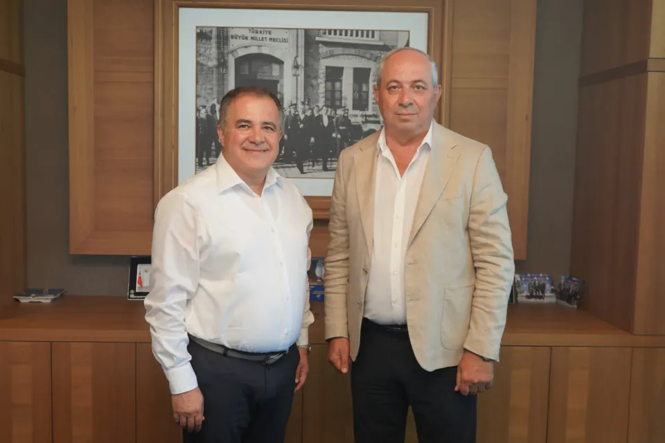 YTSO Başkanı Demiryürek, Arı Döküm Genel Müdürü Özgür Karakuş ile Sanayi Yatırımlarını Görüştü görseli