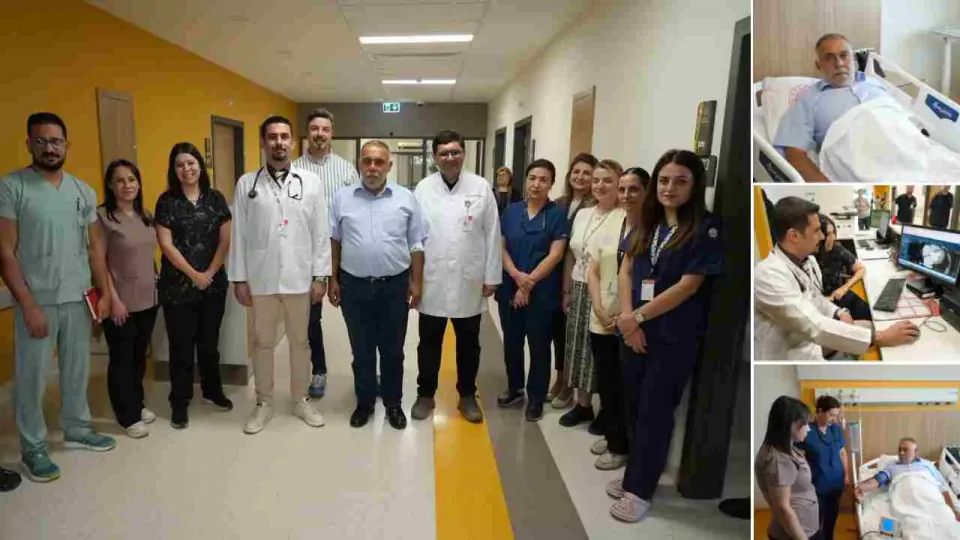 Gaziantep'te tıp literatürüne girdi: Açık kalpsiz kalp deliği anjiyoyla kapatıldı görseli