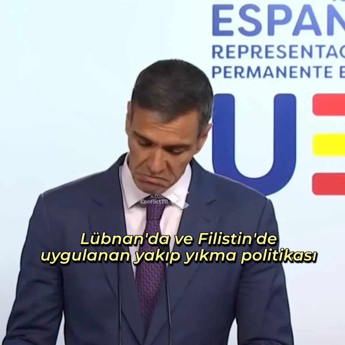 İspanya Başbakanı Pedro Sánchez'ten Lübnan ve Filistin İçin Kritik Çağrı İspanya Başbakanı Pedro Sánchez'ten Lübnan ve Filistin İçin Kritik Çağrı