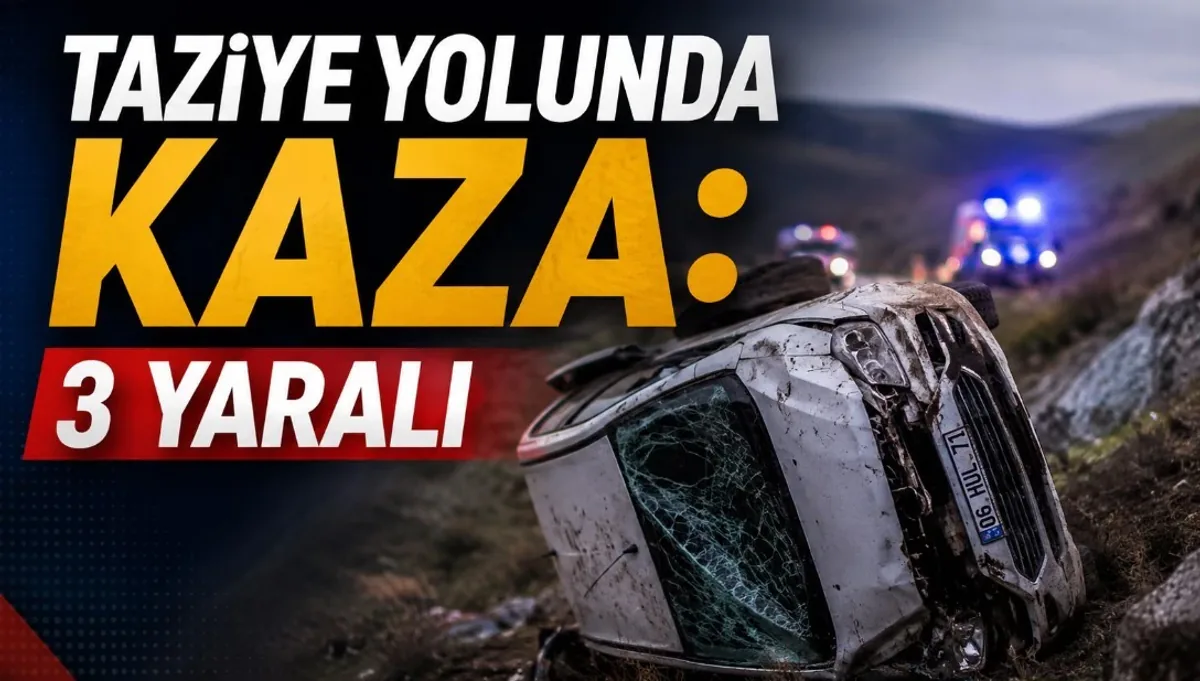 Diyarbakır'da Taziye Yolculuğu Kazayla Bitti: 3 Yaralı Diyarbakır'da Taziye Yolculuğu Kazayla Bitti: 3 Yaralı