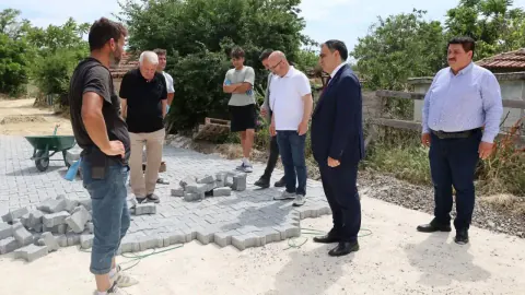 Vize'de Köy Yolları Yenileniyor: 17 Köye Dev Parke Taşı Yatırımı