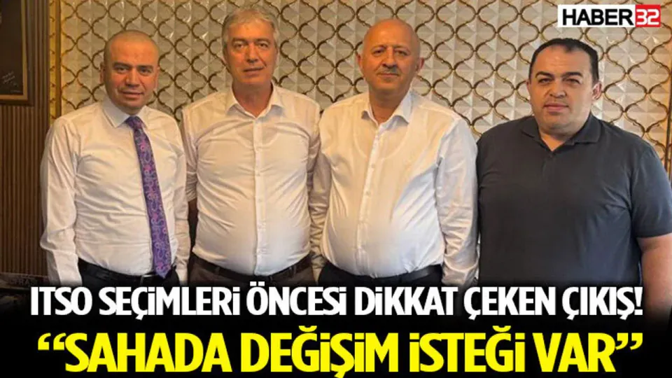 ITSO Seçim Yarışı Kızışıyor: Aleattin Ünal Turgut'tan 'Değişim' Mesajı görseli