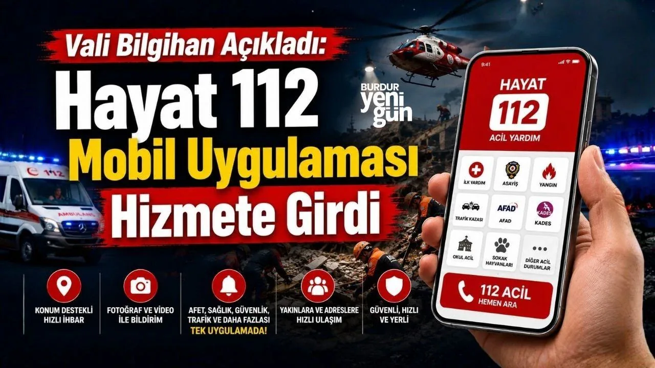 Hayat 112 Mobil Uygulaması Hizmete Girdi: Acil Durumlarda Yeni Dönem Hayat 112 Mobil Uygulaması Hizmete Girdi: Acil Durumlarda Yeni Dönem