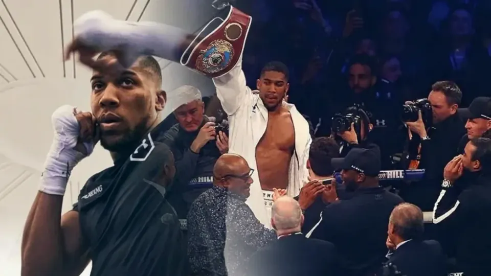 Anthony Joshua, Kristian Prenga ile Cidde'de Ringe Çıktı görseli