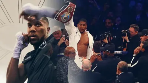 Anthony Joshua, Kristian Prenga ile Cidde'de Ringe Çıktı