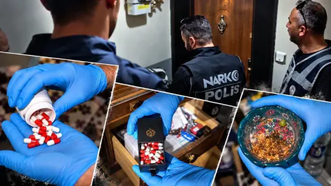 Kastamonu ve Araç'ta narkotik operasyon: 1.819 hap ele geçirildi, 4 tutuklandı
