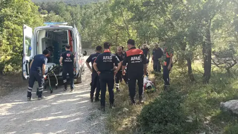 Kütahya'da Kent Ormanı'nda Yaralanan Genç Konum Bilgisiyle Kurtarıldı