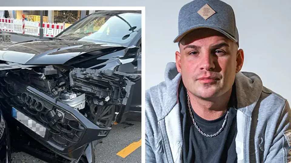Pop Yıldızı Pietro Lombardi Köln'de Ağır Kaza Geçirdi görseli