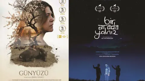 33. Altın Koza Film Festivali: Yarışma filmleri 'Günyüzü' ve 'Bir Arada Yalnız' izleyiciyle buluştu