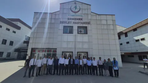 Karaman'da Sağlık Hizmetleri Temmuz Ayı Değerlendirmesi Ermenek'te Yapıldı
