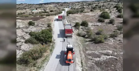 Kula'da 35 Kilometrelik Yol Yenileniyor: Başkan Dutlulu 'Güvenli Ulaşım' Vardı
