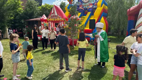 Afyonkarahisar Bulvarpark Sitesi'nde Babalar Günü Kutlaması