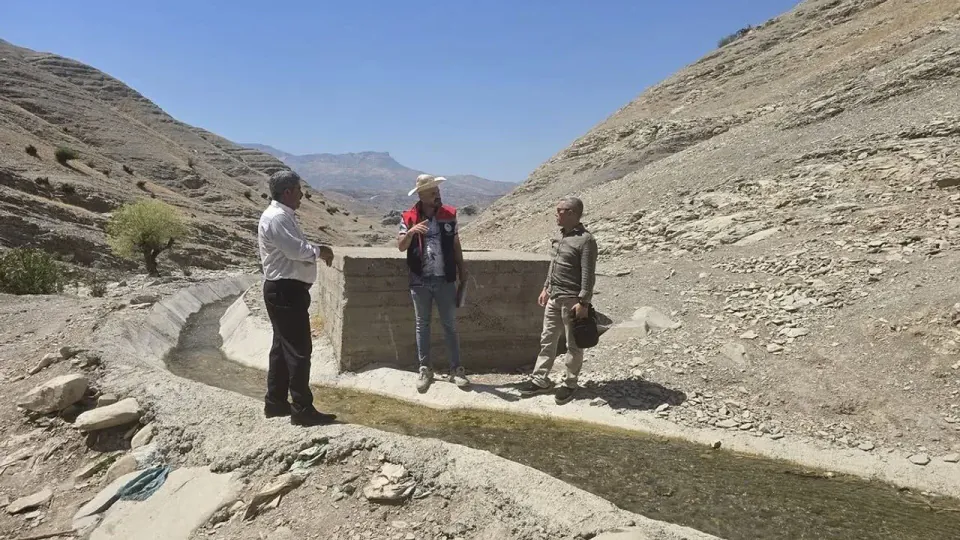 Şırnak Kumçatı'da Tarımsal Sulama Altyapısı Modernize Ediliyor görseli