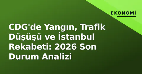 CDG'de Yangın, Trafik Düşüşü ve İstanbul Rekabeti: 2026 Son Durum Analizi