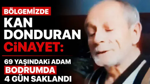 Samsun'da dehşete düşüren cinayet: 69 yaşındaki dedeyi öldürüp bodruma saklamıştı