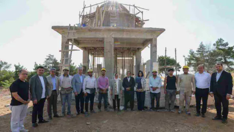 Gaziantep Dülük Baba Türbesi Asıl Yerinde Yeniden İnşa Ediliyor