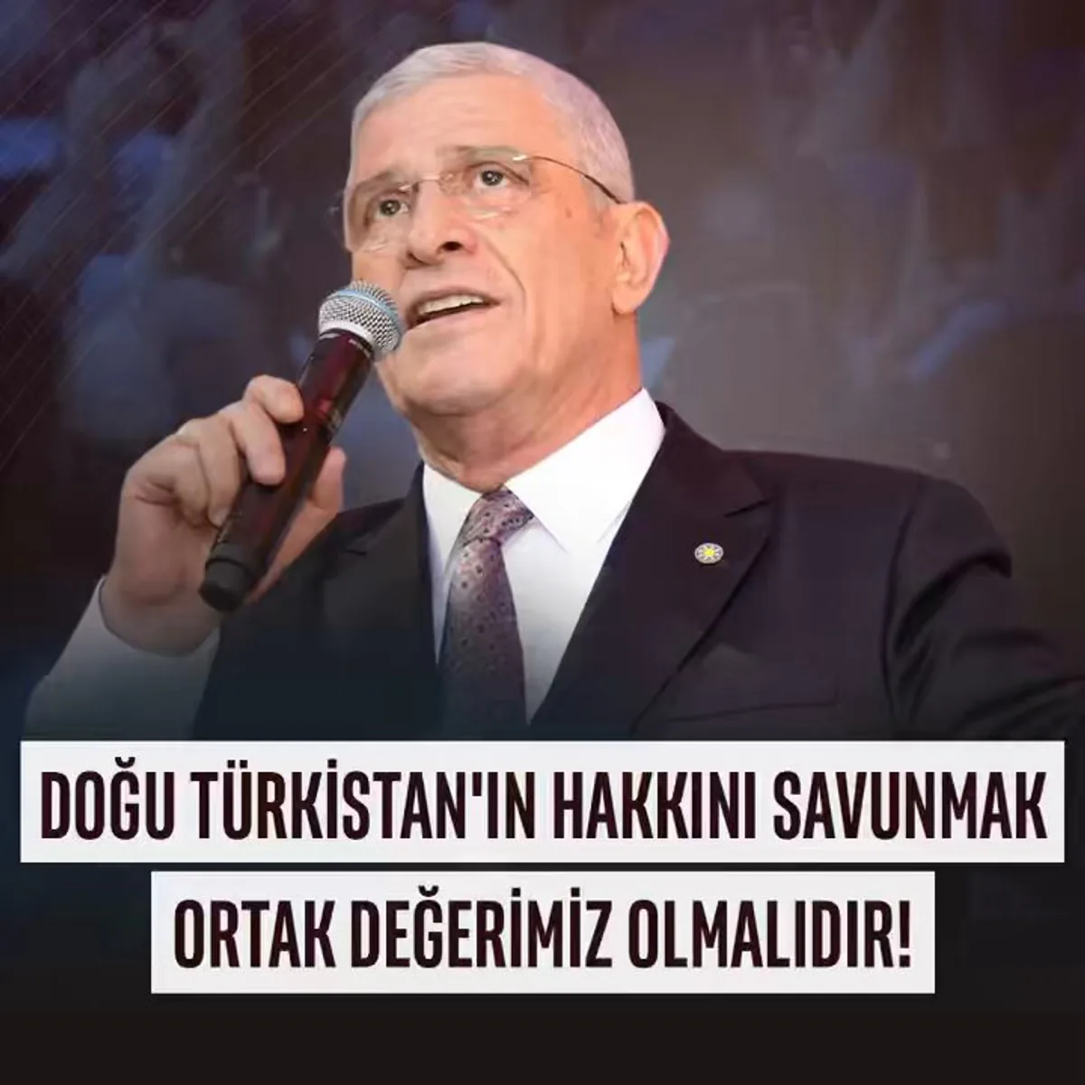 İYİ Parti Genel Başkanı Müsavat Dervişoğlu Türk Dünyasının Zulümlerine Karşı Duruşunu Sürdürüyor İYİ Parti Genel Başkanı Müsavat Dervişoğlu Türk Dünyasının Zulümlerine Karşı Duruşunu Sürdürüyor