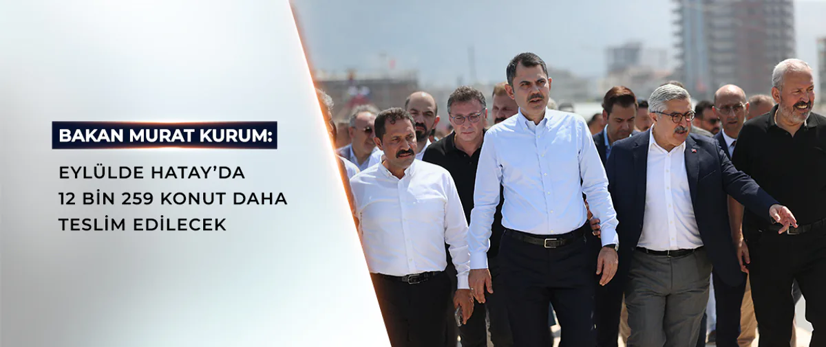 Çevre, Şehircilik ve İklim Değişikliği Bakanı Murat Kurum Hatay ve İskenderun'da Konut Teslimatları ve Projeler Hakkında Açıklamalarda Bulundu Çevre, Şehircilik ve İklim Değişikliği Bakanı Murat Kurum Hatay ve İskenderun'da Konut Teslimatları ve Projeler Hakkında Açıklamalarda Bulundu