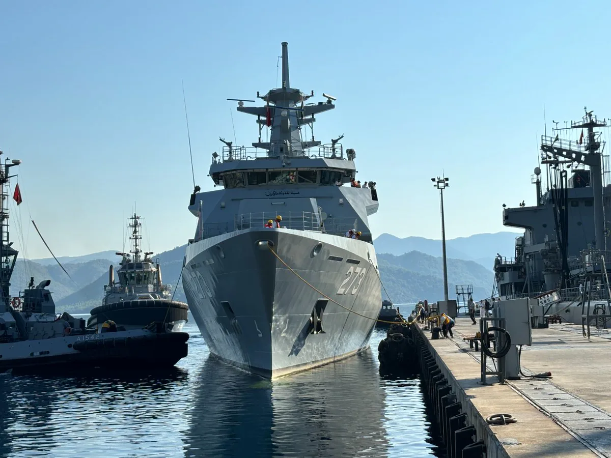 Pakistan Deniz Kuvvetleri'ne Ait PNS HUNAIN Korveti, Aksaz'a Liman Ziyareti Gerçekleştirdi Pakistan Deniz Kuvvetleri'ne Ait PNS HUNAIN Korveti, Aksaz'a Liman Ziyareti Gerçekleştirdi