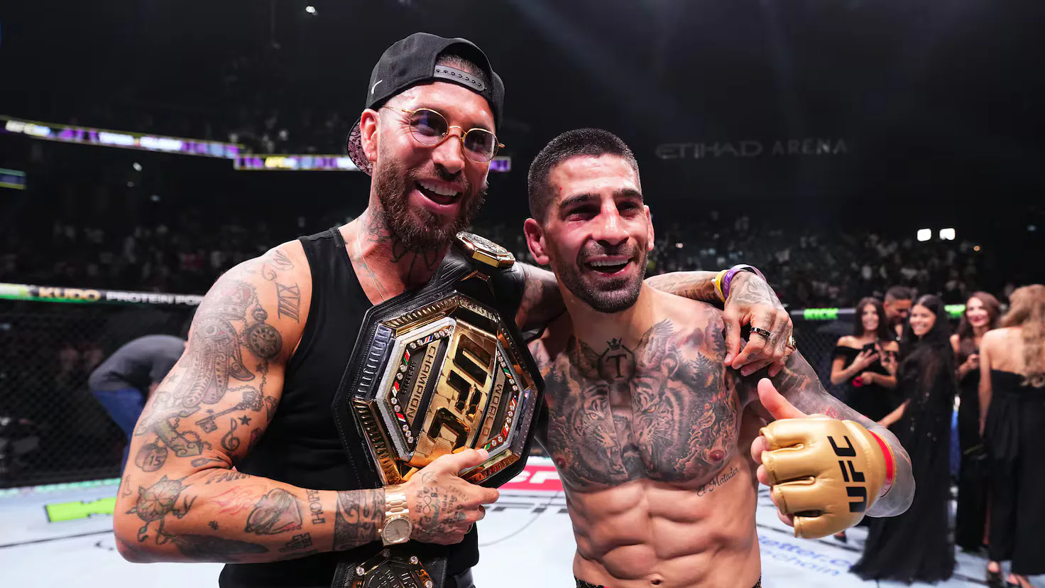 Sergio Ramos'tan Ilia Topuria'ya destek: 'Neyin beklediğini bilmiyorlar' Sergio Ramos'tan Ilia Topuria'ya destek: 'Neyin beklediğini bilmiyorlar'