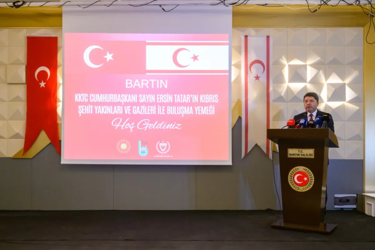 Bakan Tunç: Türkiye, Kıbrıs Türkü'nün Haklı Davasında En Büyük Destekçisi Olmaya Devam Edecek Bakan Tunç: Türkiye, Kıbrıs Türkü'nün Haklı Davasında En Büyük Destekçisi Olmaya Devam Edecek
