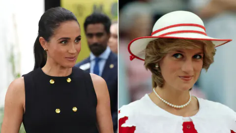 Meghan Markle'ın Tarzı İlgi Odağında: Prenses Diana'nın 80'lerdeki İmzası Geri Döndü
