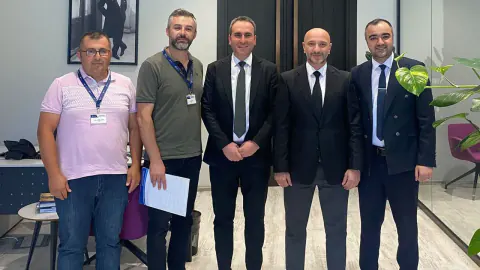 İŞKUR Çorum Müdürü Saraçoğlu, Ahlatcı Holding'i Ziyaret Etti: Kayıtlı İstihdam Odaklı Görüşmeler Yapıldı