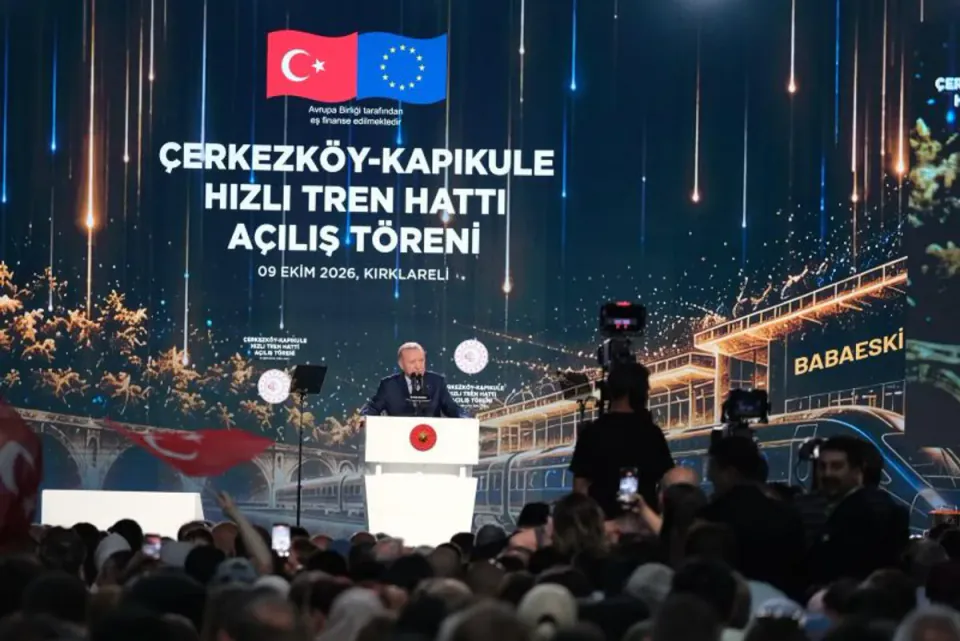Halkalı-Kapıkule Hızlı Treni hizmete girdi: İstanbul-Edirne 1,5 saate düştü görseli