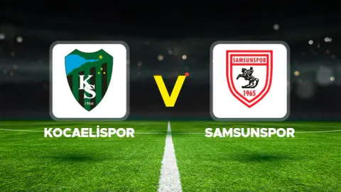 Kocaelispor - Samsunspor: Maç Saati, Kanal, H2H ve Kadro Tahminleri