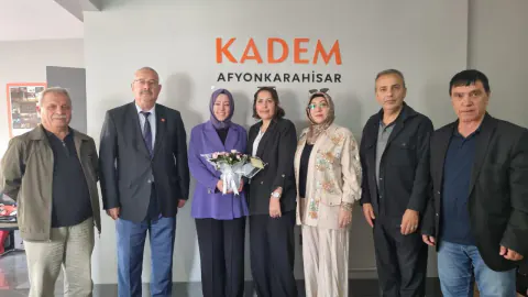 KADEM Afyonkarahisar'da AFYAŞAD ile buluştu: Ortak çalışmalar masaya yatırıldı