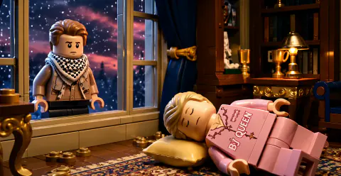 İran'dan Trump'a Lego ile sert gönderme: Sosyal medyada viral olan video
