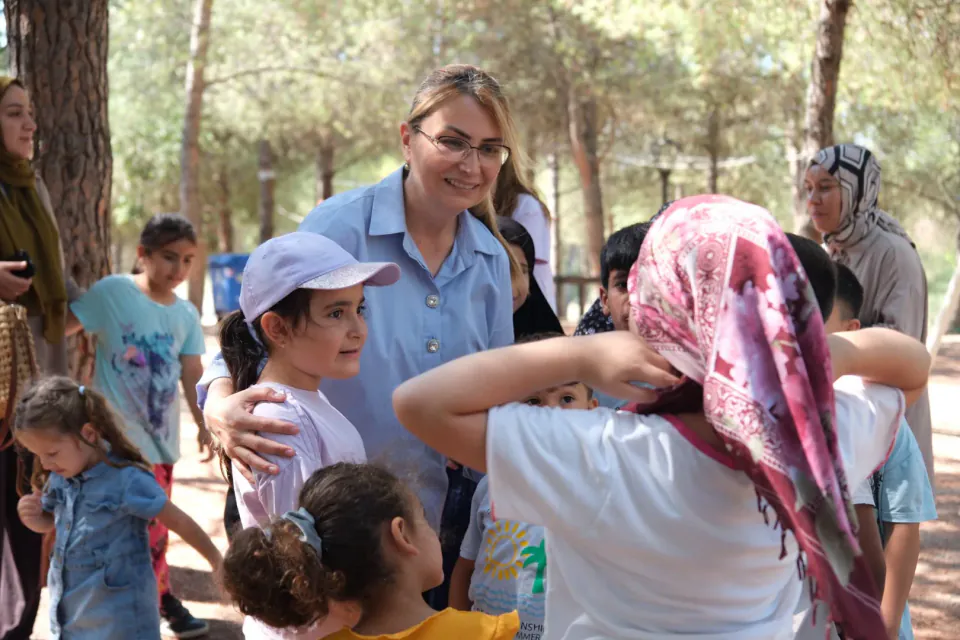 Yasemin Fazlaca, Kur’an Kursu Öğrencileriyle Bayraktepe'de Buluştu görseli