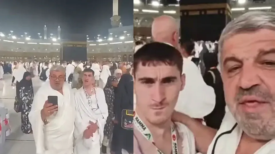 Kurtalanlı Ayetullah Minaz'ın umre hayali, ilçe esnafının desteğiyle gerçek oldu görseli