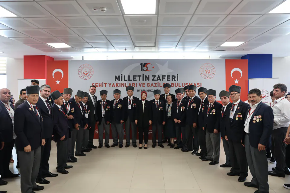 Çankırı'da 15 Temmuz'un Anısına Şehit Yakınları ve Gazilerle Bir Araya Gelindi görseli