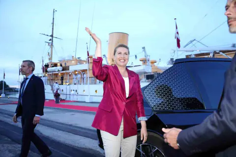 Danimarka Başbakanı Mette Frederiksen'e Kopenhag'da Saldırı
