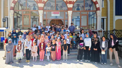 Ermenek'te Yaz Kur'an Kursları Ziyareti: Müftü Yıldız Öğrencilerle Buluştu