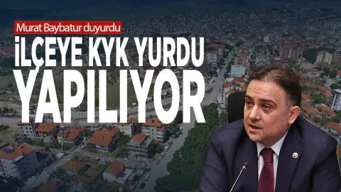 Manisa Demirci'ye 750 Kişilik Yeni KYK Yurdu Geliyor