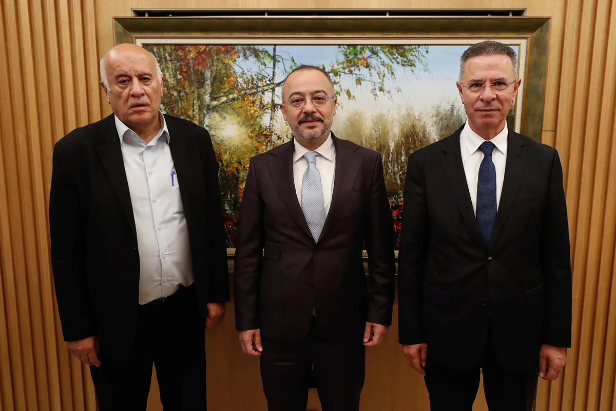 T.C. Dışişleri Bakan Yardımcısı Nuh Yılmaz, Gazze'deki Son Gelişmeler Hakkında Filistinli Yetkililerle Görüştü T.C. Dışişleri Bakan Yardımcısı Nuh Yılmaz, Gazze'deki Son Gelişmeler Hakkında Filistinli Yetkililerle Görüştü