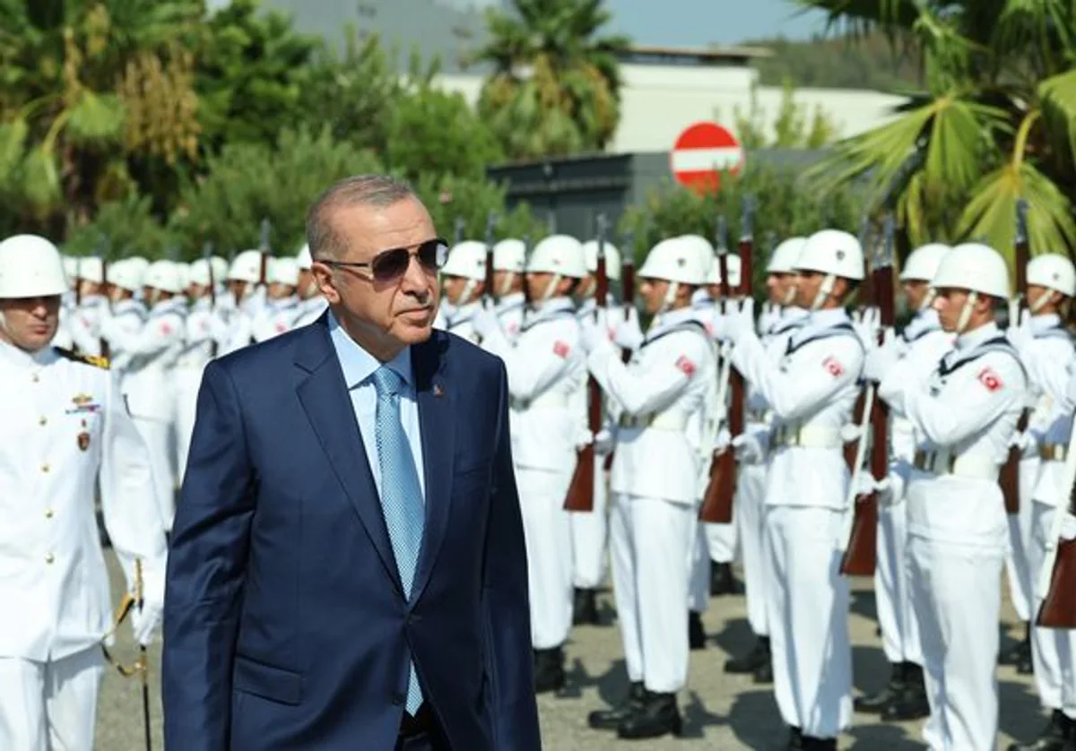 Cumhurbaşkanı Erdoğan, Aksaz Deniz Üs Komutanlığı'nda Platform Açılışı ve Teslim Töreni'ne katıldı Cumhurbaşkanı Erdoğan, Aksaz Deniz Üs Komutanlığı'nda Platform Açılışı ve Teslim Töreni'ne katıldı