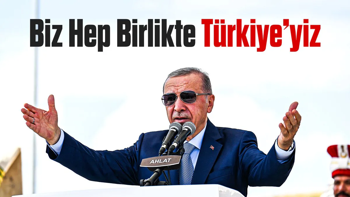 Türkiye Cumhurbaşkanı Recep Tayyip Erdoğan, Türkiye'nin Çeşitliliğine ve Birliğine Dikkat Çekti Türkiye Cumhurbaşkanı Recep Tayyip Erdoğan, Türkiye'nin Çeşitliliğine ve Birliğine Dikkat Çekti