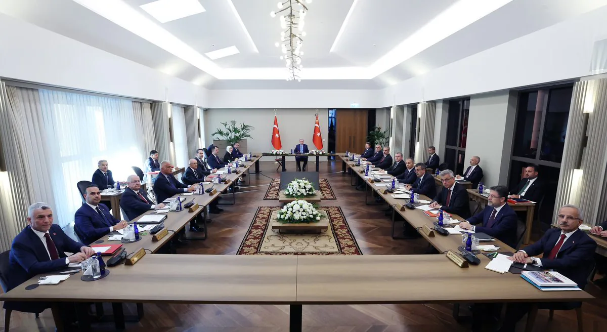 Türkiye Cumhuriyeti Ticaret Bakanı Ömer Bolat, Ahlat Cumhurbaşkanlığı Külliyesi'nde Kabine Toplantısı Gerçekleştirildi Türkiye Cumhuriyeti Ticaret Bakanı Ömer Bolat, Ahlat Cumhurbaşkanlığı Külliyesi'nde Kabine Toplantısı Gerçekleştirildi