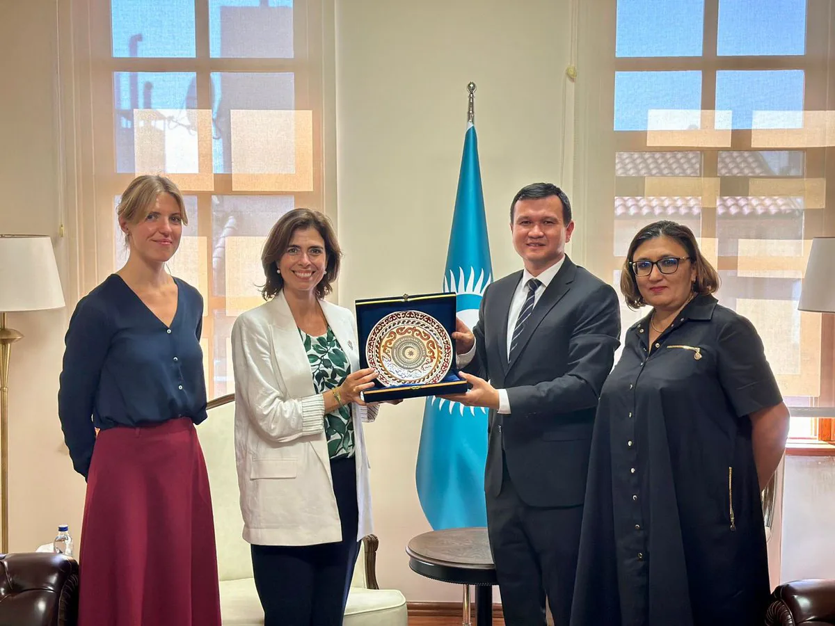 Türk Devletleri Teşkilatı Genel Sekreter Yardımcısı ve BM Kadın Birimi Avrupa ve Orta Asya Bölge Direktörü Buluştu Türk Devletleri Teşkilatı Genel Sekreter Yardımcısı ve BM Kadın Birimi Avrupa ve Orta Asya Bölge Direktörü Buluştu