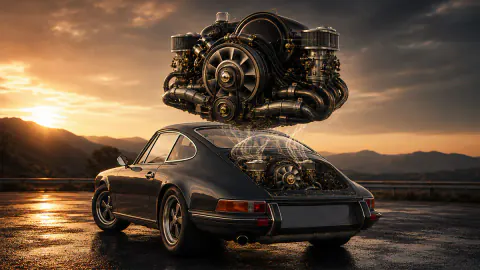 Porsche'den İçten Yanmalı Motorlar İçin Devrim: Sentetik Yakıt Dönemi