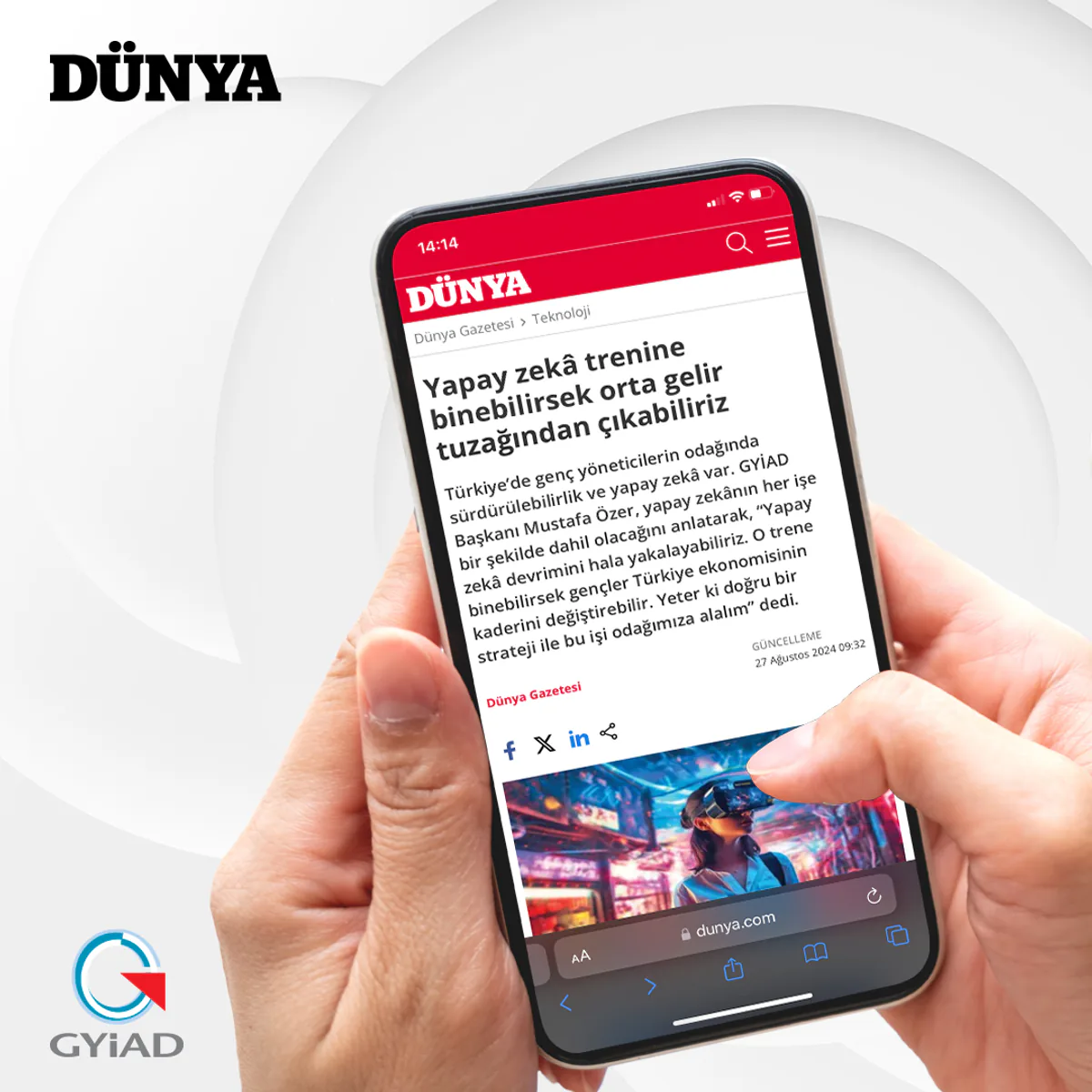 Yapay Zeka ve Dijitalleşme Türkiye'nin Geleceğini Etkiliyor Yapay Zeka ve Dijitalleşme Türkiye'nin Geleceğini Etkiliyor