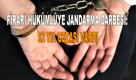 Samsun'da Firari Şahıs Yakalandı: 52 Yıl Hapis Cezası Vardı
