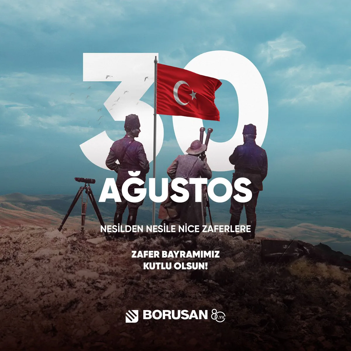 30 Ağustos Zaferi'nin 102. Yılı Kutlu Olsun 30 Ağustos Zaferi'nin 102. Yılı Kutlu Olsun