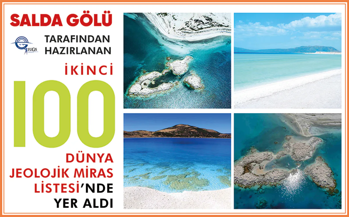 Salda Gölü, Dünya Jeolojik Miras Alanı Olarak Tescillendi Salda Gölü, Dünya Jeolojik Miras Alanı Olarak Tescillendi